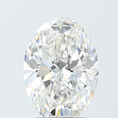 3.07 Carat Oval Lab Grown