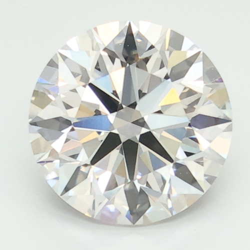 2.55 Carat Round Cut Lab Grown