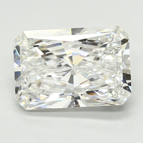 3.71 Carat Radiant Lab Grown