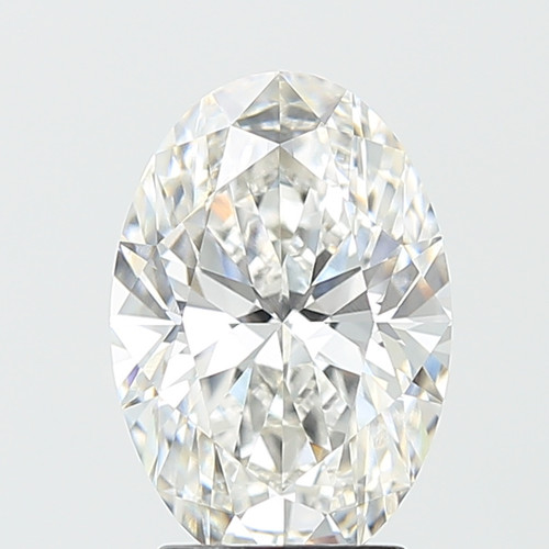 3.07 Carat Oval Lab Grown