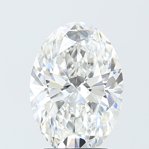 3.07 Carat Oval Lab Grown