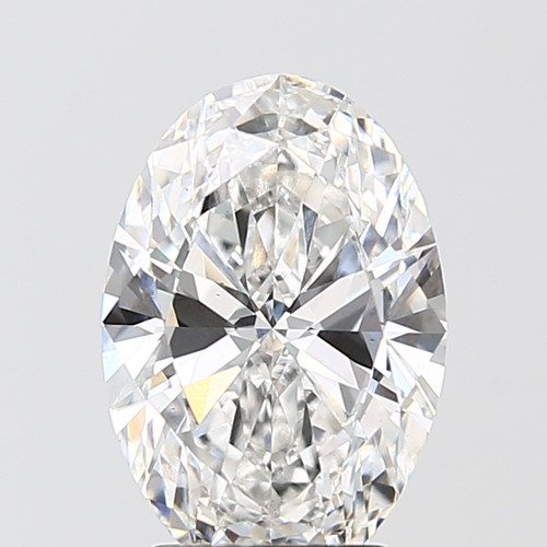 3.09 Carat Oval Lab Grown