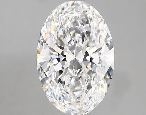 2.87 Carat Oval Lab Grown