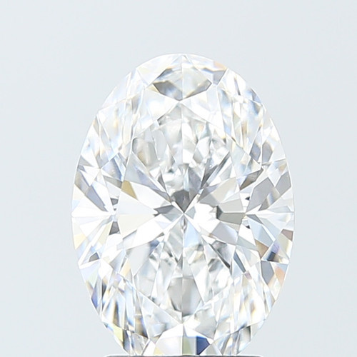 3.07 Carat Oval Lab Grown
