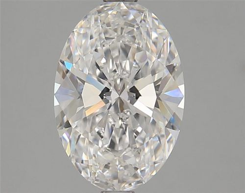2.71 Carat Oval Lab Grown