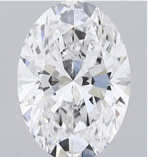 4.04 Carat Oval Lab Grown 4.04 Carat Oval Lab Grown