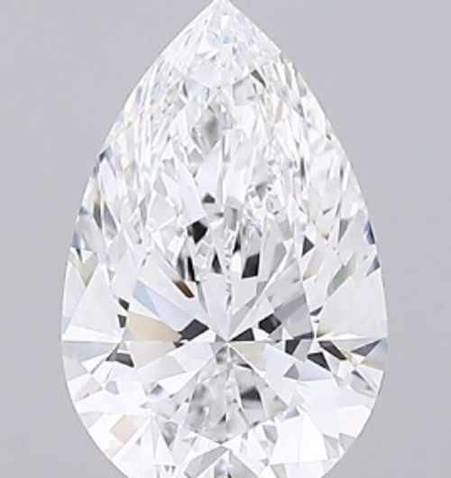 3.08 Carat Pear Lab Grown