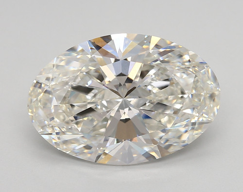 6.02 Carat Oval Lab Grown