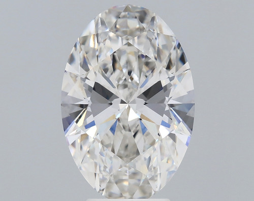 1.54 Carat Oval Lab Grown