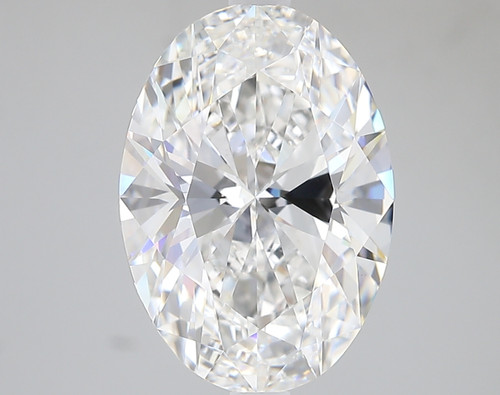 5.08 Carat Oval Lab Grown