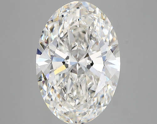 4.48 Carat Oval Lab Grown