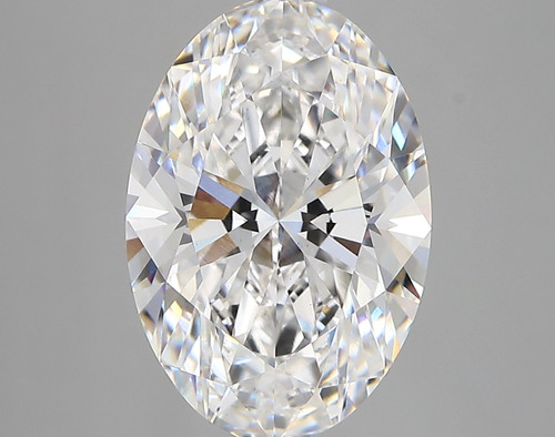 4.65 Carat Oval Lab Grown