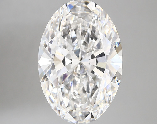 5.48 Carat Oval Lab Grown