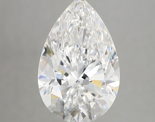 3.88 Carat Pear Lab Grown