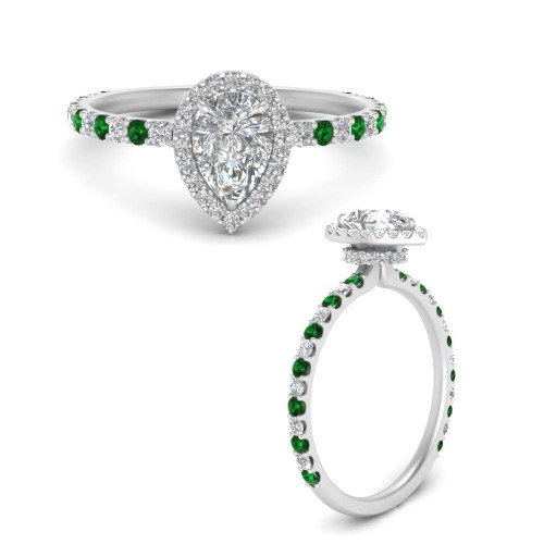 pear-shaped-double-under-halo-micropave-engagement-ring-with-emerald-in-FD9654PERGEMGRANGLE3-NL-WG