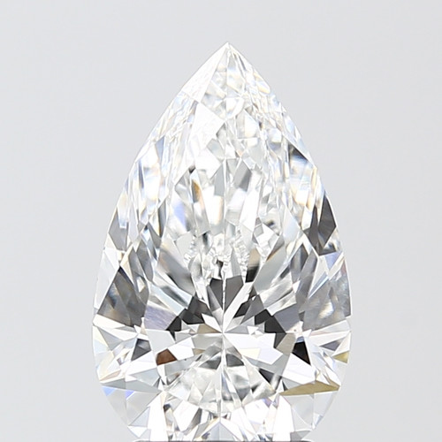 3.07 Carat Pear Lab Grown