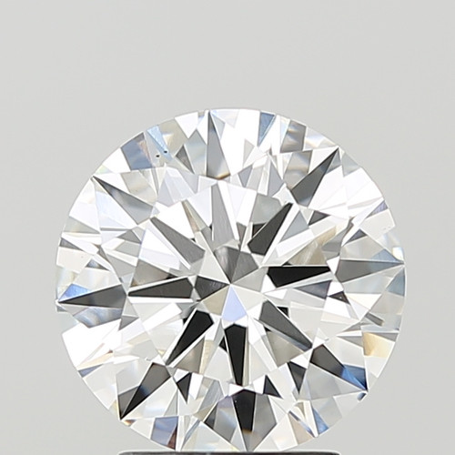 3.01 Carat Round Cut Lab Grown