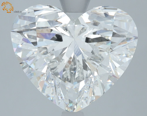 4.07 Carat Heart Lab Grown