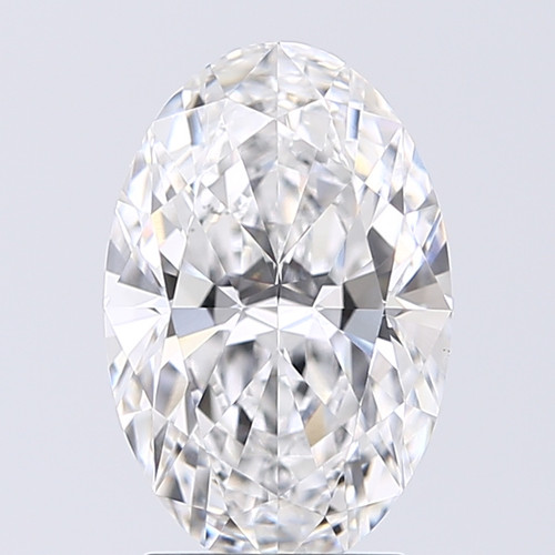 2.02 Carat Oval Lab Grown