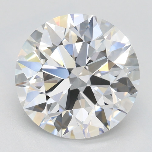 2.52 Carat Round Cut Lab Grown 2.52 Carat Round Cut Lab Grown
