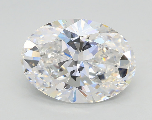 3.02 Carat Oval Lab Grown