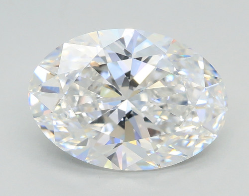 3.03 Carat Oval Lab Grown