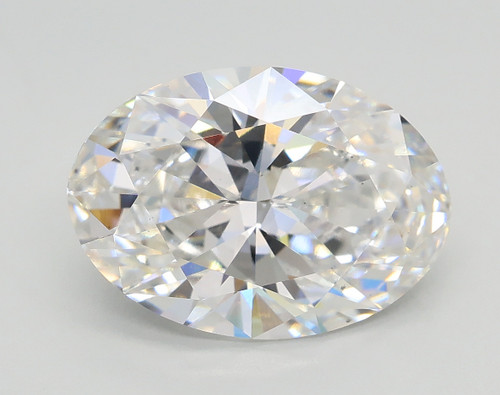 3.56 Carat Oval Lab Grown