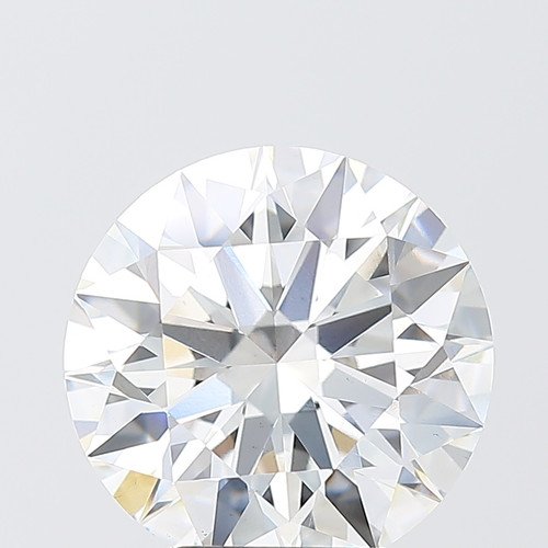 5.10 Carat Round Cut Lab Grown