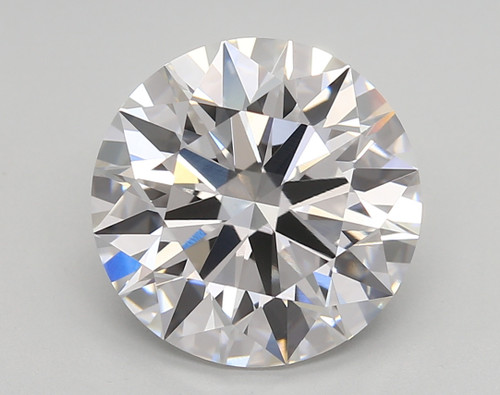 5.33 Carat Round Cut Lab Grown 5.33 Carat Round Cut Lab Grown