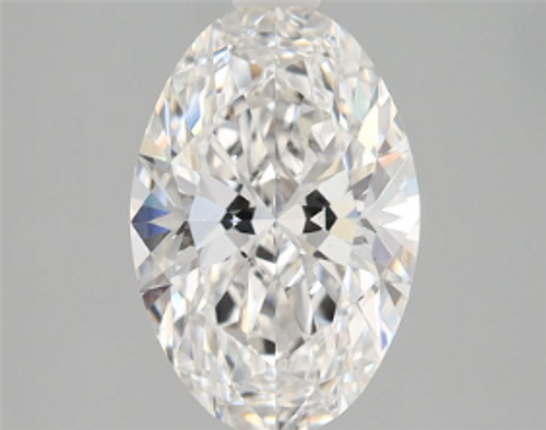 1.57 Carat Oval Lab Grown