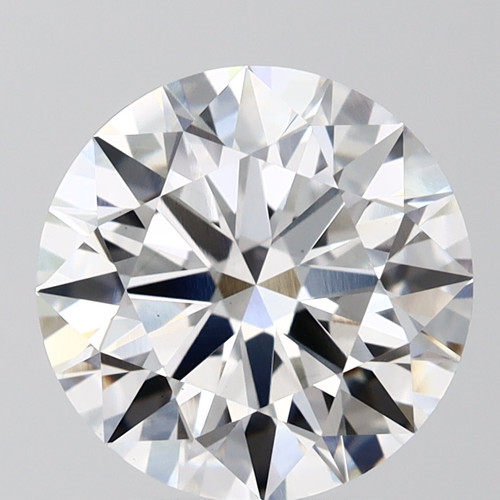 3.58 Carat Round Cut Lab Grown