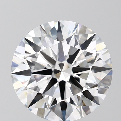 3.07 Carat Round Cut Lab Grown