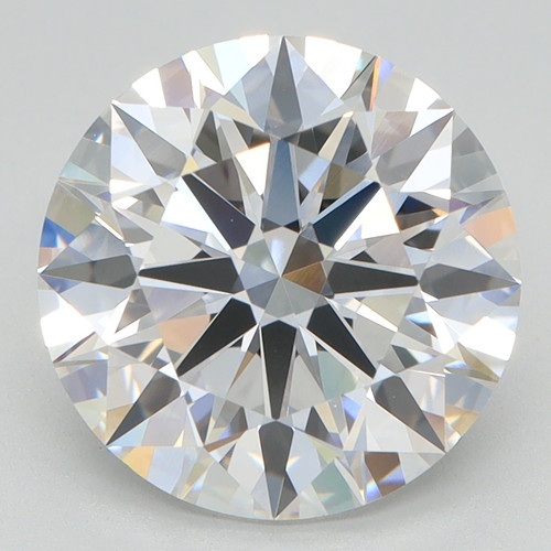 3.59 Carat Round Cut Lab Grown