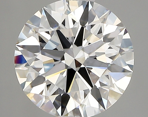 2.56 Carat Round Cut Lab Grown
