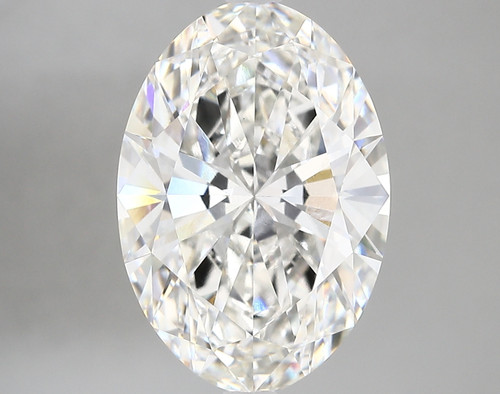 5.23 Carat Oval Lab Grown