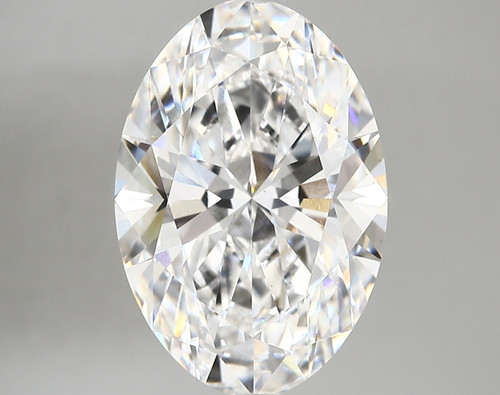 5.23 Carat Oval Lab Grown