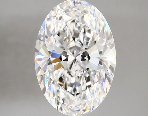 4.76 Carat Oval Lab Grown