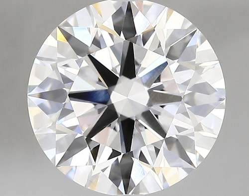 3.58 Carat Round Cut Lab Grown