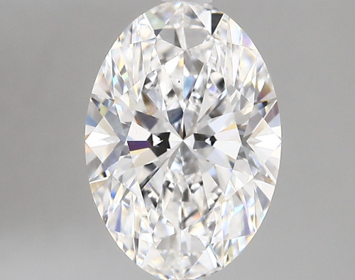 3.08 Carat Oval Lab Grown