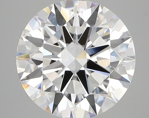 6.05 Carat Round Cut Lab Grown