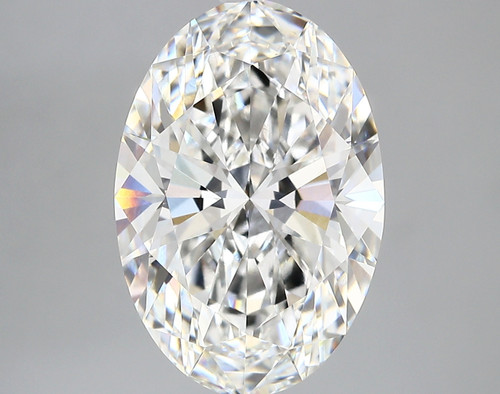 5.57 Carat Oval Lab Grown 5.57 Carat Oval Lab Grown