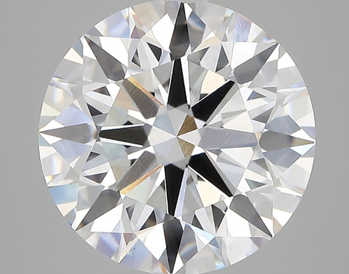 5.36 Carat Round Cut Lab Grown 5.36 Carat Round Cut Lab Grown