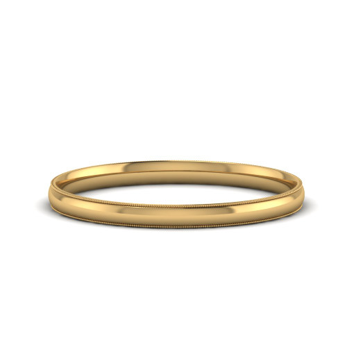 comfort-fit-wedding-band-milgrain-edge-2.50-mm-in-FDM10530B-2.50MM-NL-YG