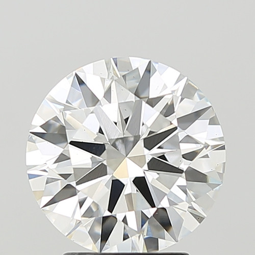 3.09 Carat Round Cut Lab Grown
