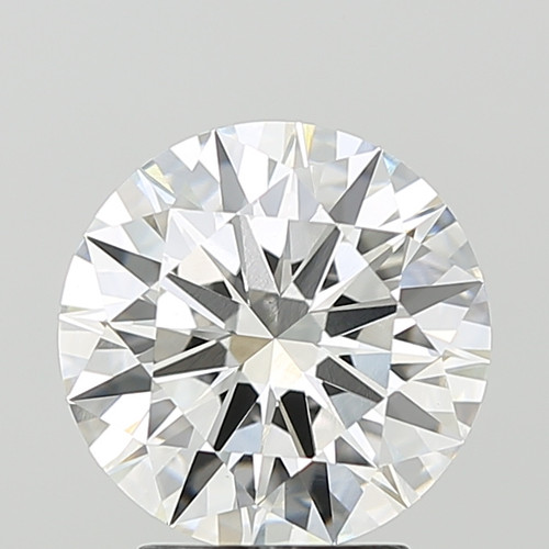 3.07 Carat Round Cut Lab Grown