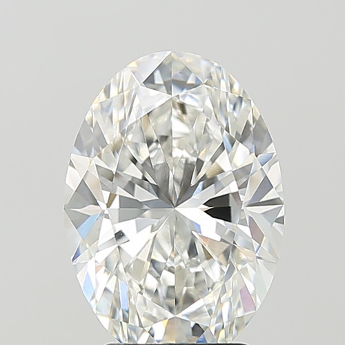 3.08 Carat Oval Lab Grown