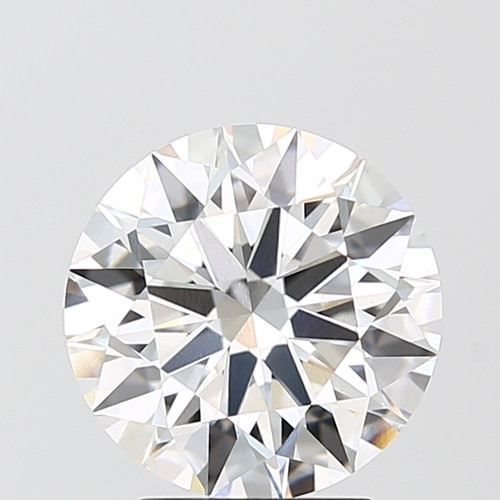 3.09 Carat Round Cut Lab Grown