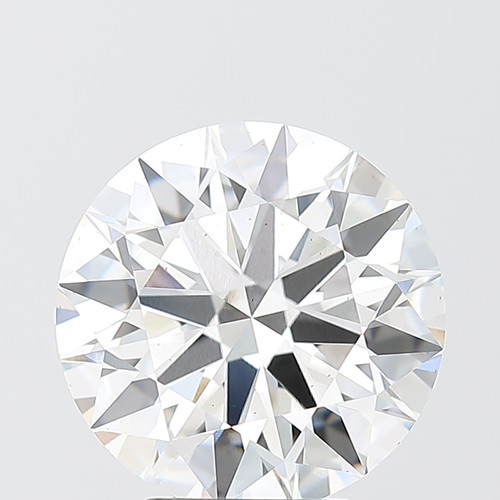 5.09 Carat Round Cut Lab Grown