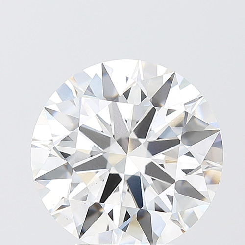 5.09 Carat Round Cut Lab Grown