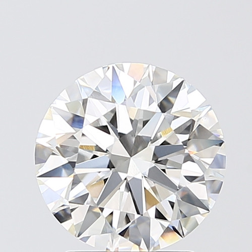 2.42 Carat Round Cut Lab Grown